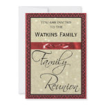 Family Reunion Party Invitation