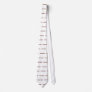 FAMILY REUNION PEACE TEXT RAINBOW NECKWEAR