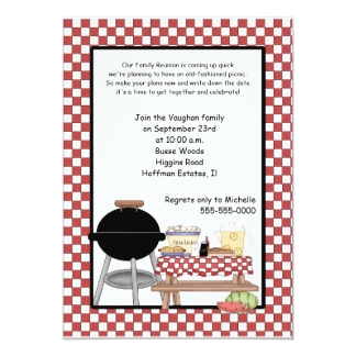 Family Picnic Invites, 700 Family Picnic Invitation Templates