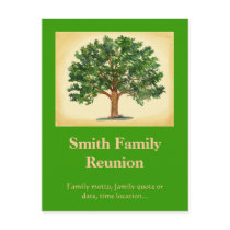 Family Reunion Postcard Invit...