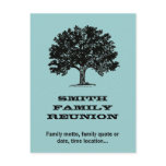 Family Reunion Postcard Invitation