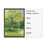 Family Reunion Postcard Invitation