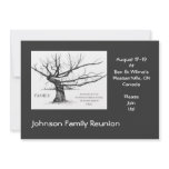 Family Reunion: Quote on Family: Drawing of Tree Announcement