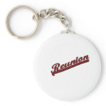 FAMILY REUNION  REUNION BANNER TEXT KEYCHAIN