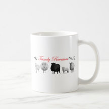 Family Reunion Sheep Coffee Mugs