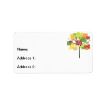Family Reunion Tree labels