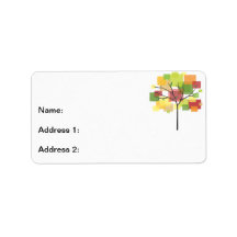 Family Reunion Tree Labels