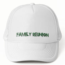 FAMILY REUNION TREE TEXT HATS