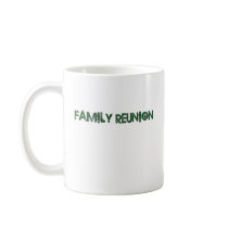 FAMILY REUNION TREE TEXT MUGS