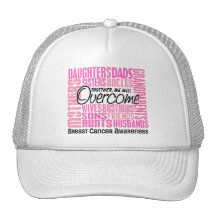Family Square Breast Cancer Hat