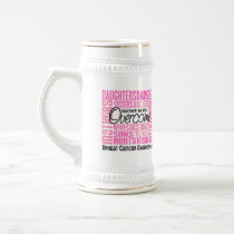 Family Square Breast Cancer Coffee Mugs