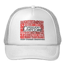 Family Square Heart Disease Hat