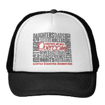 Family Square Juvenile Diabetes Hat