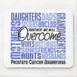 Family Square Prostate Cancer Mousepad