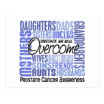 Family Square Prostate Cancer Postcard