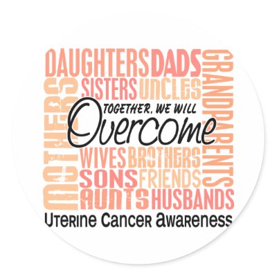 Family Square Uterine Cancer by awarenessgifts