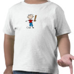 Family Stick Figure Baseball Shirt