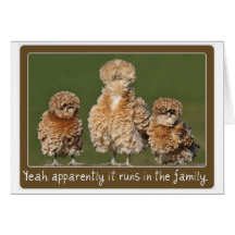 Family Traits Greeting Card