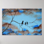 Family Tree Print Poster From Original Painting