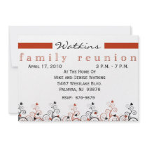 Family Tree Reunion Invitation-+
