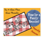 Famly Reunion Postcard