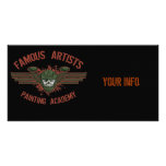 Famous Artists Paintball photo cards