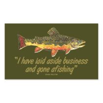 Famous Fishing Quote Stickers