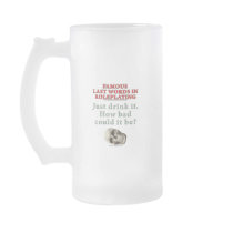 Famous Last Words in Roleplaying: Drink Coffee Mug