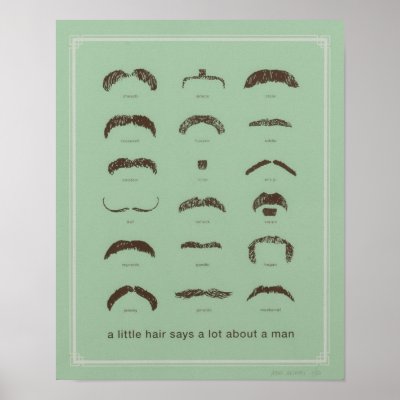 Famous Moustaches by Toys910