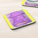famous painter art drink coaster