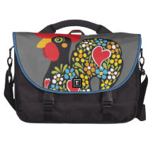 Famous Rooster of Barcelos Nr 06 Laptop Commuter Bag