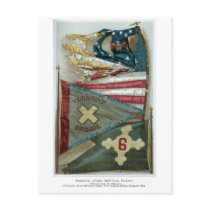 Famous Union Battle Flags - Plate 1 -