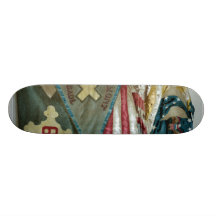 Famous Union Battle Flags - Plate 1 - Skate Board Deck