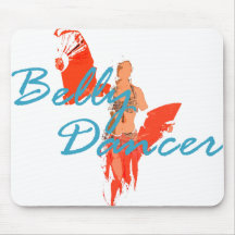 Fan Dancer Mouse Pads