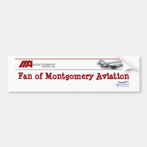 Fan d'aviation de Montgomery Adhésif Pour Voiture
