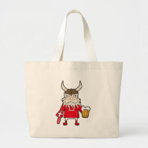 Fan de Viking du danois Sacs En Toile