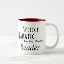 "Fan Fiction Fanatic" Coffee Mug