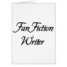 Fan Fiction Writer Card
