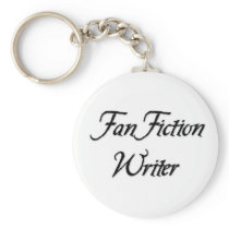 Fan Fiction Writer Key Chain