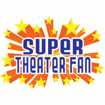Fan superbe de théâtre photo en relief