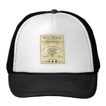 Fan Vintage Japanese Silk Label Hats