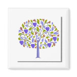 Fanciful Fruit Tree Magnet