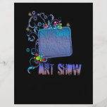 Fancy Art Show Flyer Design