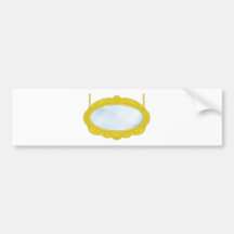 Fancy Boutique Mirror Bumper Sticker