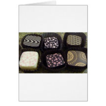 Fancy Chocolates Greeting Cards