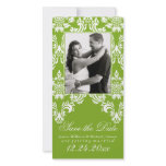 Fancy Damask Save the Date Photo Cards