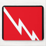 Fancy DiveFlag by DiversDen Mouse Pad