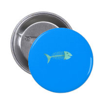 fancy fish bones button