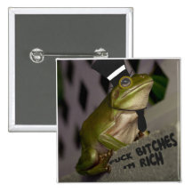 Fancy frog button