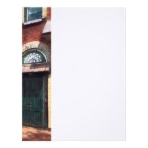 Fancy Green Door Burlington NJ Letterhead Template